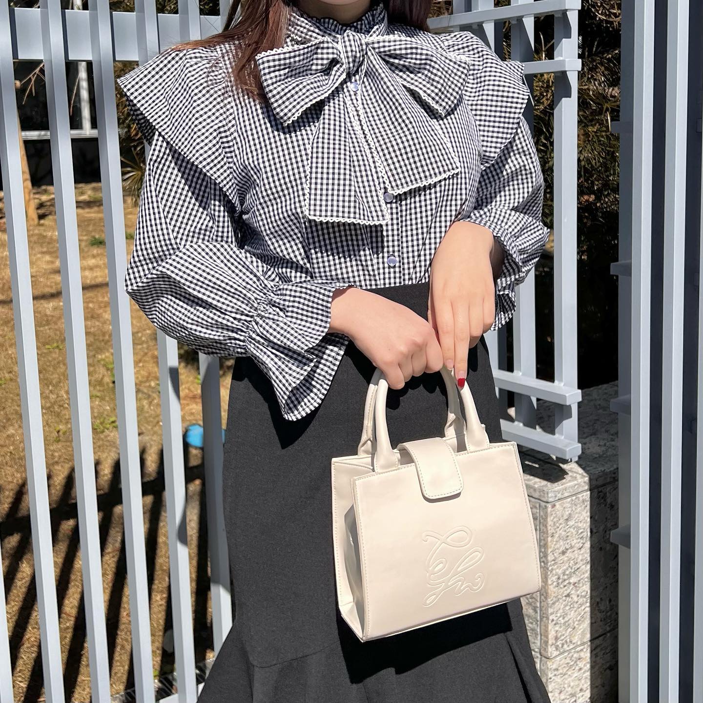 ♡店頭入荷中emsで人気のボウタイブラウスの新作ピコレースがアクセントになっています！————————————————————EP380023T005レースボウタイフリルブラウス￥3190⁡⁡⁡#emsexcite #エムズエキサイト#emsexciteコーデ#ootd#code#春服#プチプラ#プチプラコーデ#春コーデ#人気アイテム#ボウタイブラウス#ボウタイ#リボン#リボンブラウス#ブラウス#ブラウスコーデ#ギンガムチェック#チェック柄#大人ガーリー#フレンチガーリー#ガーリーコーデ#ライブ参戦服#ライブ参戦#オススメコーデ#トレンドファッション#参戦服