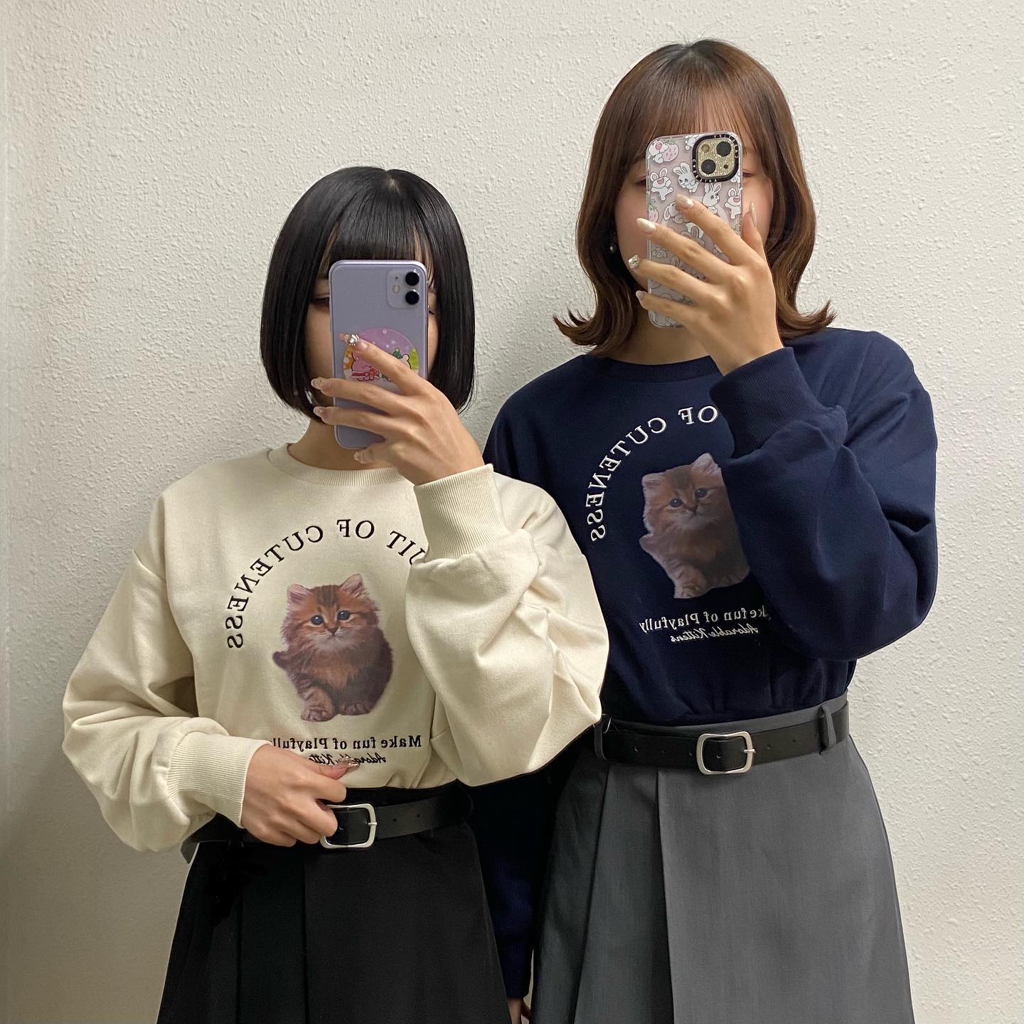 ? NEW ARRIVAL ?⁡⁡♡EP457111T001CAT裏毛トレーナー　¥3,190（税込）⁡【 color 】⁡écru . blue . gray⁡前回も大人気でしたねこ?プリントのトレーナーアイテム♡⁡大きめのねこプリントとロゴ刺繍が可愛いデザインです⁡裏起毛で一枚でも暖かく着用して頂けます?⁡⁡店舗今週入荷オンライン近日入荷#emsexcite #エムズエキサイト #emsexciteコーデ #ねこプリント　#アニマルプリント　#ねこ　#ねこトレーナー　#アニマルトレーナー　#トレーナーアイテム　#裏起毛トレーナー　#高見えコーデ #プチプラ高見えコーデ #高見えファッション#大人ガーリー #大人ガーリーコーデ #フレンチガーリー #ガーリーファッション #ガーリーコーデ#トレンドファッション #トレンドコーデ #トレンドアイテム
