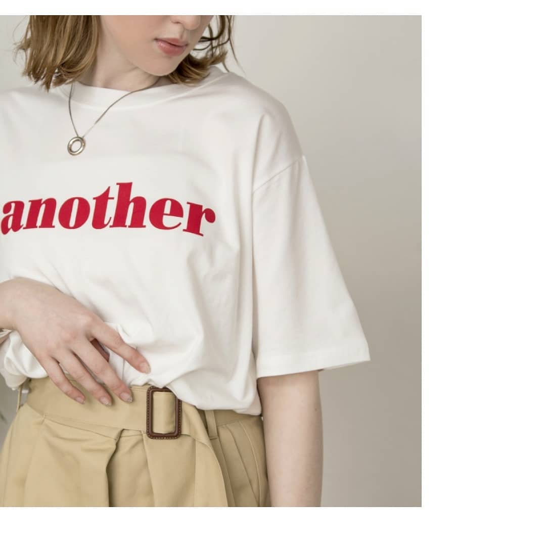﻿▷anther logo teered/blue/green￥3900＋taxｵﾝﾗｲﾝｽﾄｱ入荷済み。ﾍﾞｰｼｯｸなﾛｺﾞTee。ﾃﾞｲﾘｰで活躍する定番ｶｯﾄｿｰは夏のﾜｰﾄﾞﾛｰﾌﾞに1枚は備えたいｱｲﾃﾑ。#kari&lili#カウリアンドリィリィ﻿﻿﻿#カウリ﻿﻿﻿#ロゴTee#ロゴカットソー#韓国コーデ#韓国ファッション#大人コーデ﻿﻿#大人スタイル﻿﻿#fashion﻿﻿﻿﻿﻿﻿