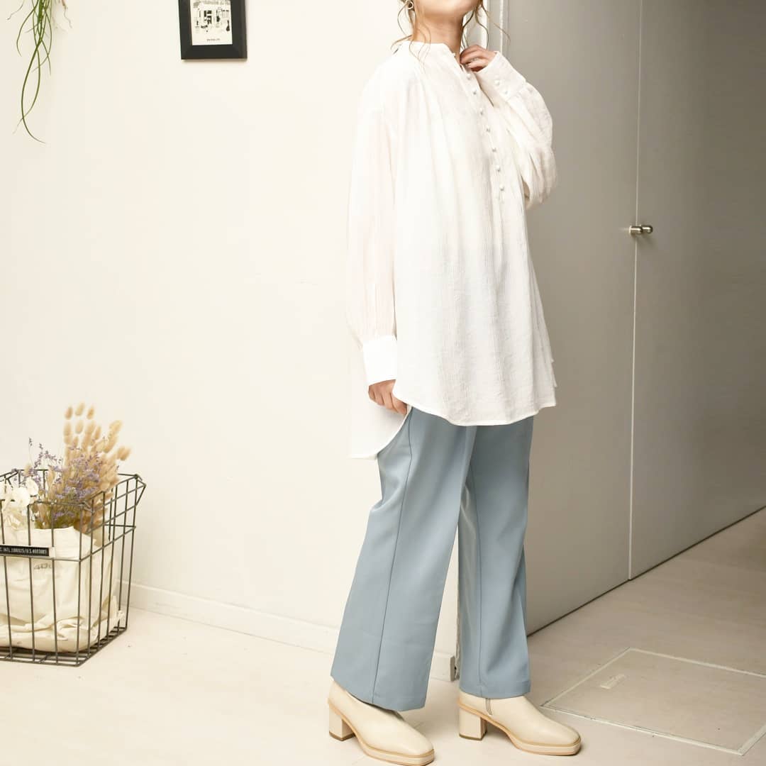 ﻿﻿﻿ﾊﾞﾝﾄﾞｶﾗｰｸﾚｰﾌﾟﾌﾞﾗｳｽGreen/Off-White/Yellow¥4,500+tax﻿ｵﾝﾗｲﾝご予約受付中。﻿﻿﻿﻿ｶﾗｰﾌﾞｰﾂｶｯﾄﾊﾟﾝﾂblue/Ivory/Black¥5,400+taxｵﾝﾗｲﾝｽﾄｱ入荷済み。﻿#kivi_official﻿﻿#キヴィ﻿﻿#kivi﻿﻿#大人ファッション﻿﻿#大人カジュアル﻿#ootd﻿﻿#kivi_ootd﻿﻿#ブラウス#シャツ#大人ブラウス#シアーシャツ#袖ボリュームブラウス#春ブラウス#20代コーデ﻿#30代コーデ﻿#大人コーデ﻿#fashion﻿﻿#wear﻿﻿#オンオフ﻿﻿#ニューノーマル﻿﻿﻿﻿﻿﻿