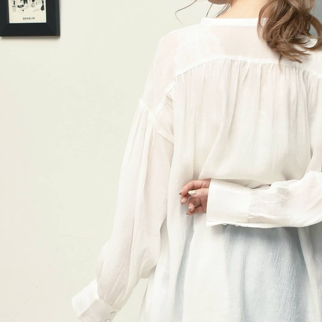 ﻿﻿﻿ﾊﾞﾝﾄﾞｶﾗｰｸﾚｰﾌﾟﾌﾞﾗｳｽGreen/Off-White/Yellow¥4,500+tax﻿ｵﾝﾗｲﾝご予約受付中。﻿﻿﻿﻿春らしいｼｱｰなﾌﾞﾗｳｽ。﻿#kivi_official﻿﻿#キヴィ﻿﻿#kivi﻿﻿#大人ファッション﻿﻿#大人カジュアル﻿#ootd﻿﻿#kivi_ootd﻿﻿#ブラウス#シャツ#大人ブラウス#シアーシャツ#袖ボリュームブラウス#春ブラウス#20代コーデ﻿#30代コーデ﻿#大人コーデ﻿#fashion﻿﻿#wear﻿﻿#オンオフ﻿﻿#ニューノーマル﻿﻿﻿﻿﻿﻿