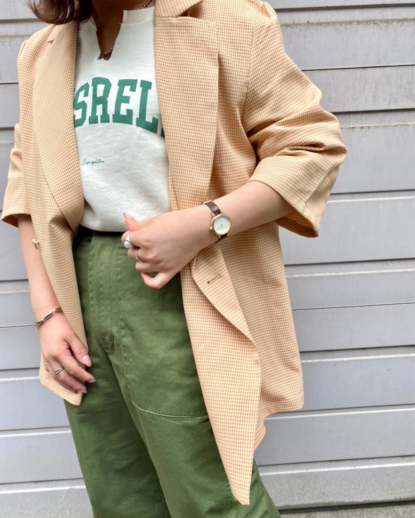 New color】🏷 RM156421B001 金釦テーラードジャケット▷¥4,290(税込)(店舗