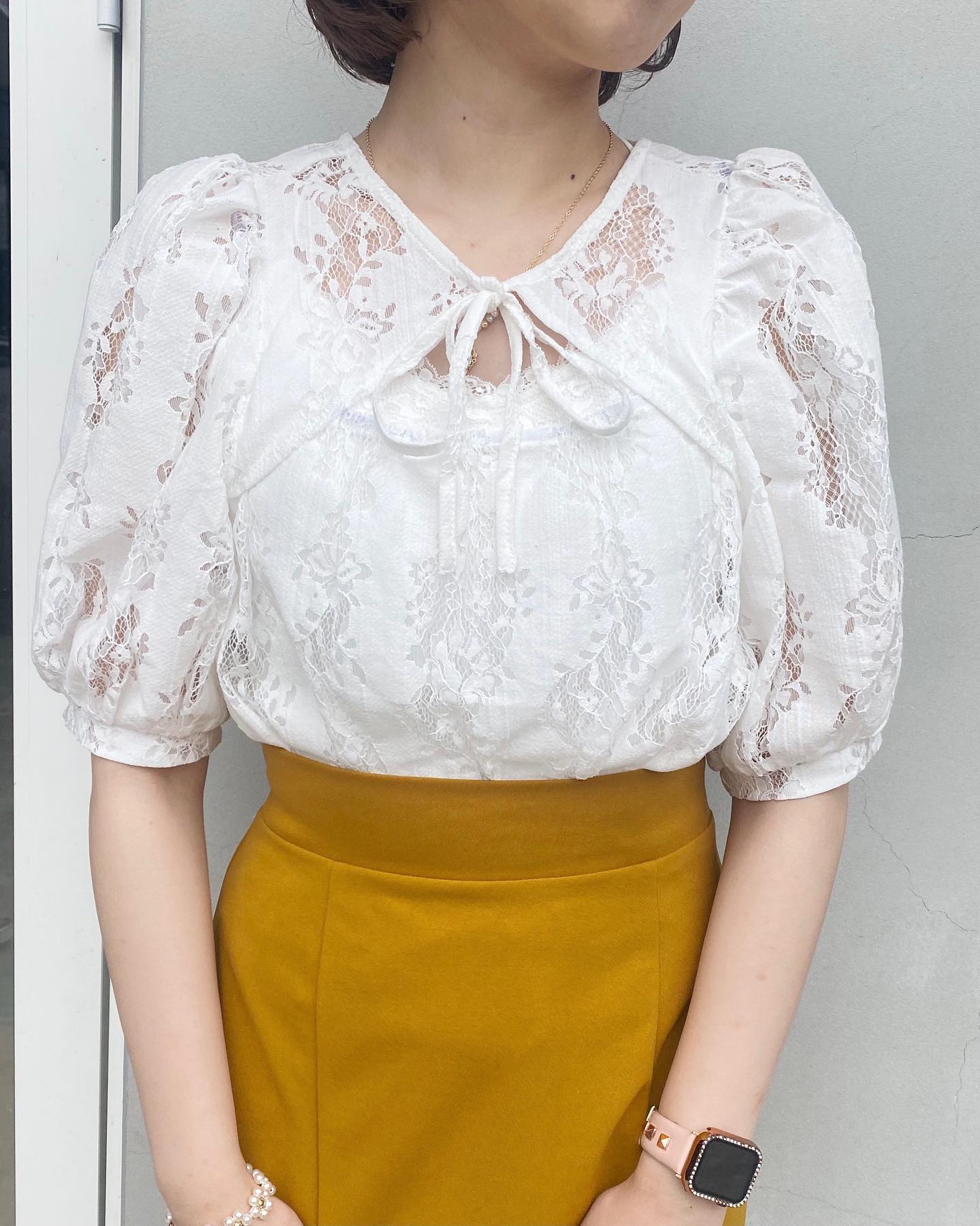 【new arrival】⁡? RL256923B001ﾚｰｽ2wayﾎﾞﾚﾛﾌﾞﾗｳｽ▷¥3,190(税込)(店舗今週入荷,ｵﾝﾗｲﾝ近日入荷)⁡white / ivory / black#retrogirl_ootd #レトロガール #レトロガールコーデ #プチプラアイテム #プチプラファッション #プチプラコーデ #春アイテム #春コーデ #トレンドアイテム #トレンドファッション #カラーコーデ #カラーアイテム　#ボレロ #ボレロブラウス #ブラウス