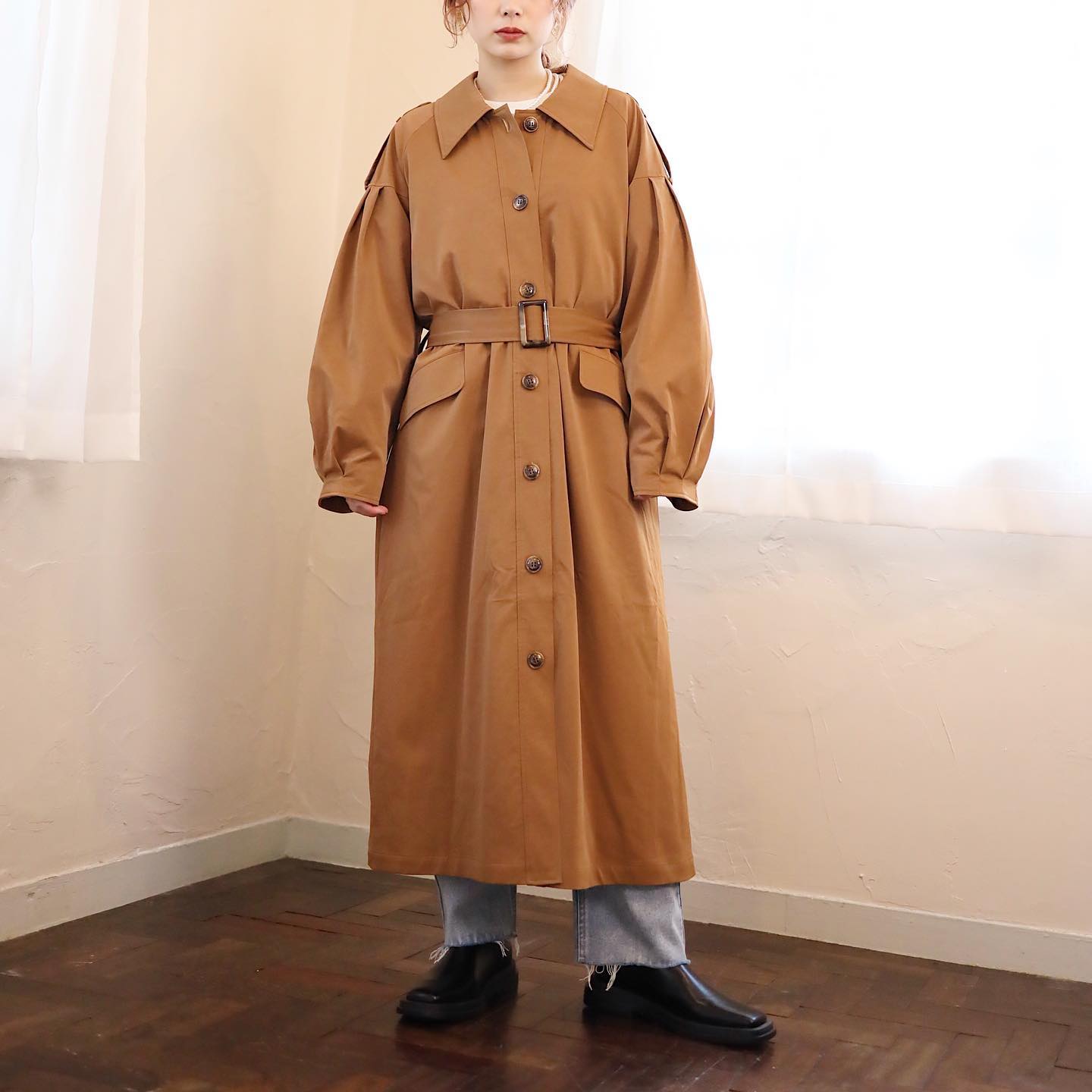 .﻿﻿﻿︎leather like trench coat﻿ ¥15,950﻿﻿﻿coming soon...♡﻿﻿﻿﻿﻿﻿﻿#ur_melty #ユアメルティ﻿#レザー #フェイクレザー #レザーアイテム﻿#春コーデ #レザーコーデ #トレンチコーデ﻿#トレンチコート #レザートレンチコート﻿#コーデ #韓国ファッション #韓国風﻿#오오티디 #데일리룩 #패션 #패션스타그램 #옷스타그램﻿#일본패션 #유아멜티 #코디 #코디스타그램