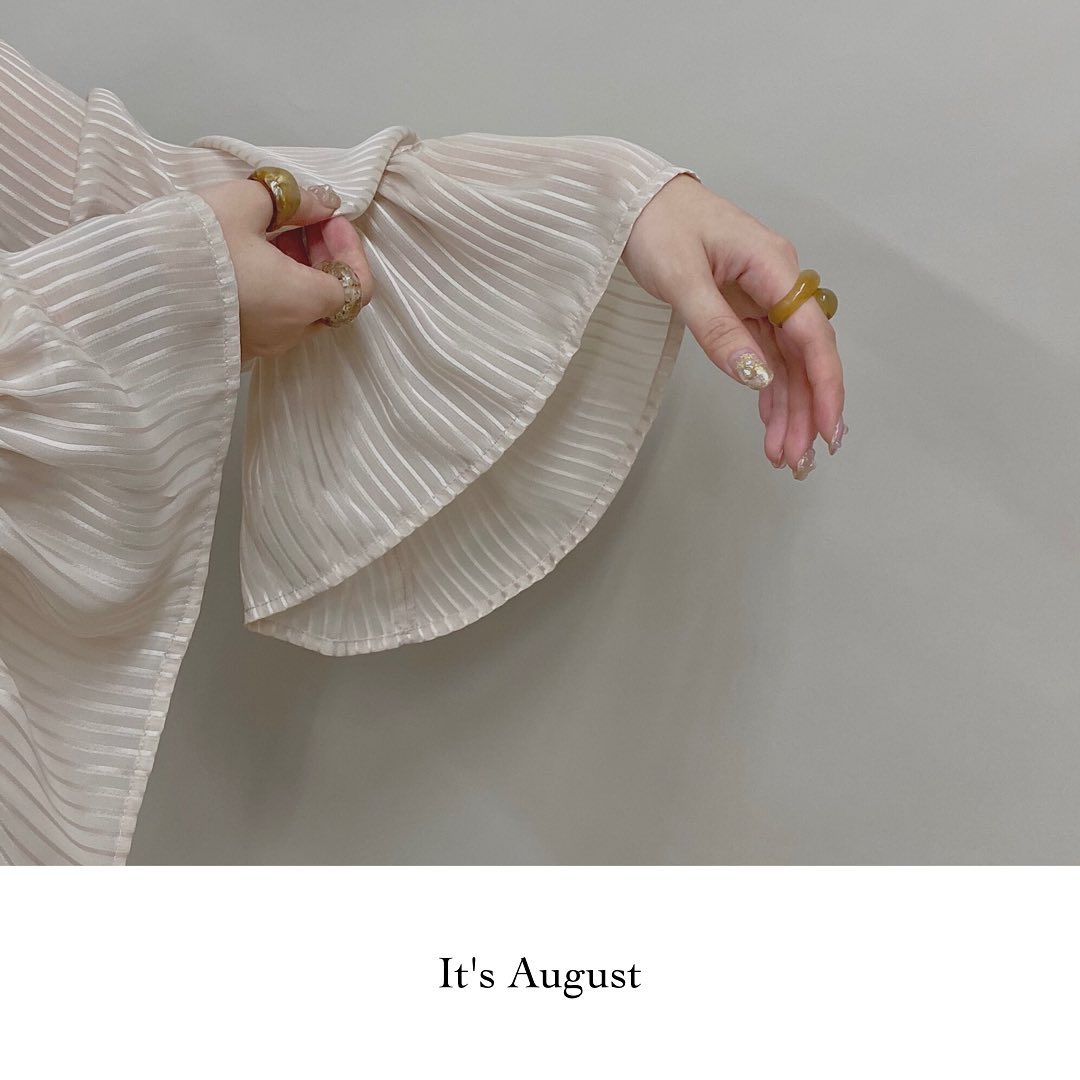 .⁡⁡It's August, so let's start⁡preparing for autumn.⁡⁡_______________________________________⁡⁡⁡August  of " ur,Melty " ⁡ ⁡ ⁡   #urmelty #ユアメルティ #August