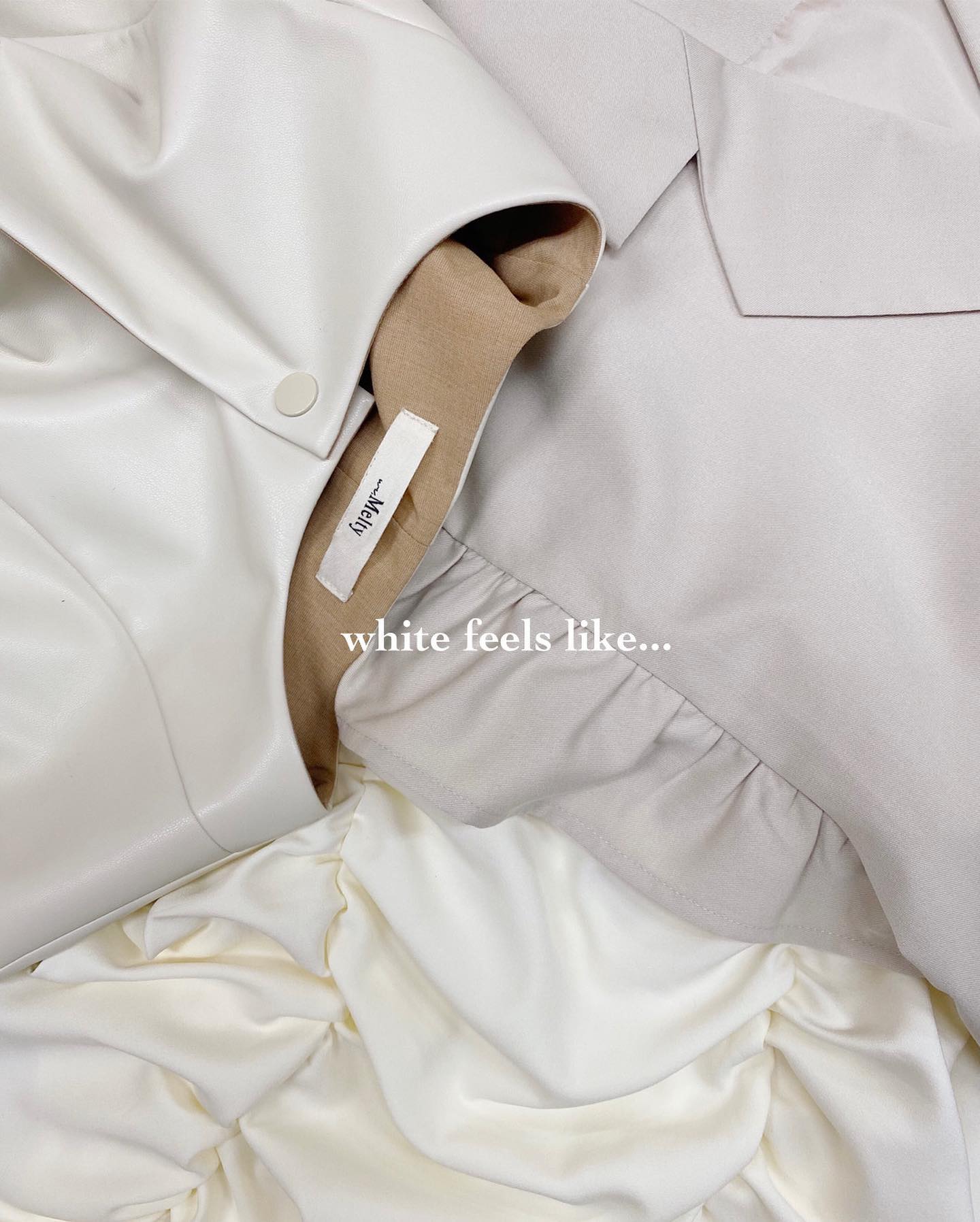 " White feel like... "⁡人気のur,Meltyのホワイトアイテムをご紹介♡あなたはホワイト好きですか？⁡⁡⁡︎肩フリルベスト ¥5,390⁡︎3レイヤー細プリーツスカート ¥5,390⁡︎リバーショートベスト ¥5,390⁡︎Wシャーリングスカート ¥4,290⁡⁡人気アイテムになりますのでぜひお早めにオンライン、取り扱い店舗ご覧下さいませ。⁡⁡⁡⁡⁡⁡#ur_melty #ユアメルティ #肩フリルベスト #ベスト #フリルベスト #プリーツスカート #デザインスカート #リバーシブルベスト #カラーベスト #シャーリングスカート #デザインスカート #ベストコーデ #スカートコーデ #デザインスカートコーデ #春アイテム #春コーデ #韓国っぽ #韓国っぽコーデ #韓国ファッション #韓国風 #コリヨジャ #オトジョ #大人女子 #オトジョコーデ