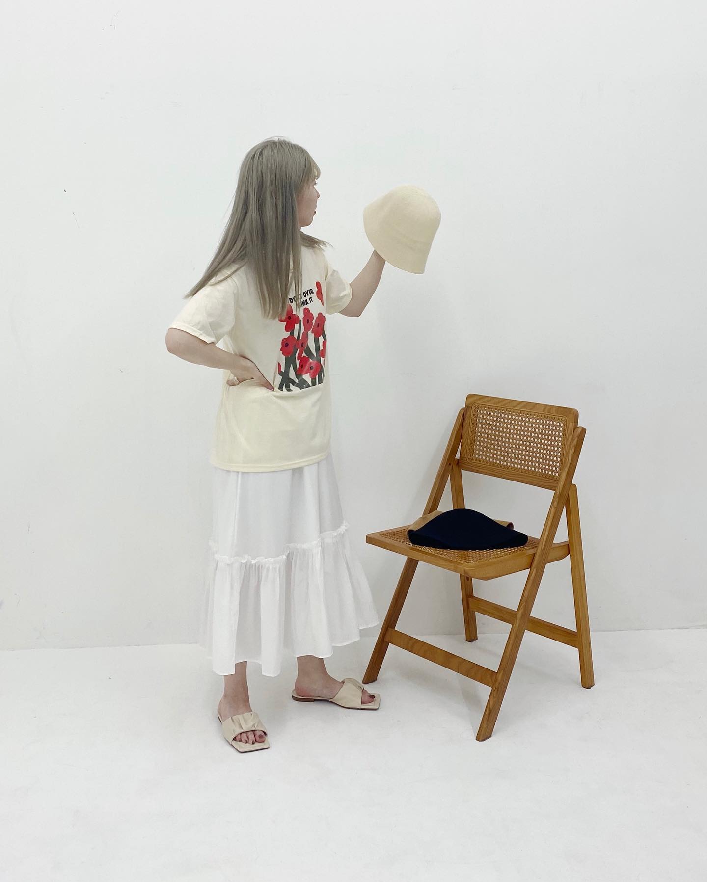 " new item "⁡︎裾ギャザーカラースカート ¥3,850⁡︎フラワープリントtee ¥3,190⁡⁡⁡取り扱い店舗に入荷しておりますのでぜひお手にとってご覧下さいませ♡⁡⁡⁡ ⁡⁡⁡ #urmelty #ユアメルティ #スカート #カラースカート #ギャザースカート #デザインスカート #スカートコーデ #ギャザースカートコーデ #カラースカートコーデ #デザインスカートコーデ  #フラワーt #プリントt #フラワープリントt #ガーリーコーデ #ガーリーアイテム #カジュアルコーデ #カジュアルアイテム #夏アイテム #夏コーデ #韓国っぽ #韓国っぽコーデ #韓国ファッション #韓国風 #コリヨジャ #オトジョ #大人女子 #オトジョコーデ