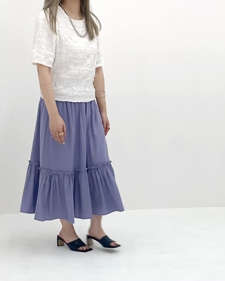 " new item "︎ワッシャートップス ¥3,850︎裾ギャザーカラースカート ¥3,850 #urmelty #ユアメルティ #ワッシャートップス #デザイントップス #くしゅくしゅトップス #スカート #カラースカート #ギャザースカート #デザインスカート #スカートコーデ #ギャザースカートコーデ #カラースカートコーデ #デザインスカートコーデ #ガーリーコーデ #ガーリーアイテム #カジュアルコーデ #カジュアルアイテム #夏アイテム #夏コーデ #韓国っぽ #韓国っぽコーデ #韓国ファッション #韓国風 #コリヨジャ #オトジョ #大人女子 #オトジョコーデ