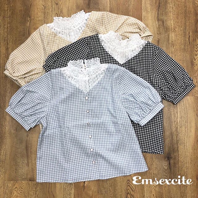 .一枚でレイヤードも完璧------------------------------------?EM9P0123B002レース付ギンガムブラウス¥2,500+tax.....@emsexciteをタグ付けでコーデや購入品を見せてね※タグ付けしてくれるとお知らせが来るので見つけやすいです^ ^いつも楽しみにしています....#エムズエキサイト #emsexcite #emsexcite好きと繋がりたい #お洒落さんと繋がりたい #プチプラ #プチプラコーデ #おしゃれさんと繋がりたい #スタイリスト #スタイリスト #雑誌 #モデル #撮影 #可愛い #大人ガーリー #大人カジュアル #着まわしコーデ #ブラウス #レース #フリル #夏コーデ #チェック #重ね着