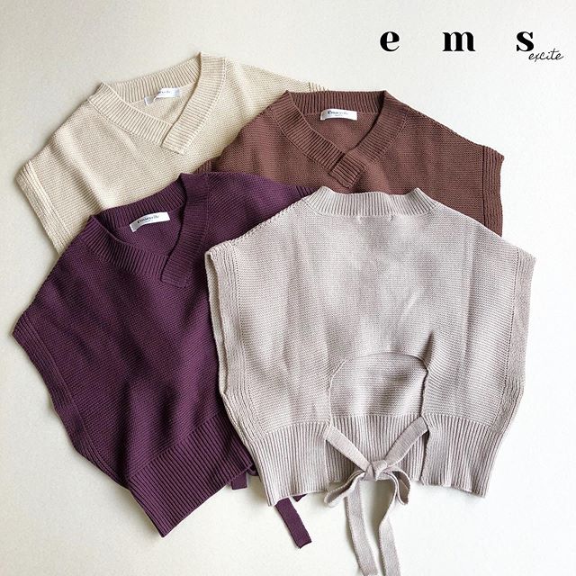 ﻿﻿後ろがポイント﻿------------------------------------﻿? EF937512C00031﻿バックリボンニットベスト﻿¥2,500+tax﻿﻿﻿﻿﻿﻿@emsexciteをタグ付けで﻿コーデや購入品を見せてね﻿※タグ付けしてくれると﻿お知らせが来るので見つけやすいです^ ^﻿いつも楽しみにしています﻿﻿﻿﻿﻿﻿﻿﻿﻿#emsexcite #エムズエキサイト﻿#ems #エムズ #emsexcite好きと繋がりたい ﻿#お洒落さんと繋がりたい #プチプラ #プチプラコーデ #おしゃれさんと繋がりたい #スタイリスト  #雑誌 #モデル #撮影 #可愛い #ピンク #大人ガーリー #大人カジュアル #着まわしコーデ #レース #フリル #秋コーデ #ニット #autumn #ファッション #fashion #背中あき