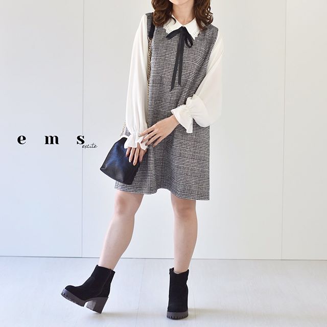 ︎﻿エムズワンピ﻿-----------------------------------EW9S0222D003﻿レース衿チェックワンピース﻿¥3500+tax﻿﻿﻿﻿﻿﻿﻿﻿﻿﻿﻿﻿﻿﻿﻿﻿﻿﻿﻿#emsexcite #エムズエキサイト﻿#ems #エムズ #emsexciteコーデ﻿#emsexcite好きと繋がりたい #お洒落さんと繋がりたい #プチプラ #プチプラコーデ  #可愛い #量産型 #量産型コーデ #大学生 #高校生 #量産型オタク#大人ガーリー #大人カジュアル #着まわしコーデ #ピンク大好き  #ガーリー #エムズエキサイトコーデ