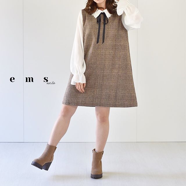 ︎﻿エムズワンピ﻿------------------------------------﻿EW9S0222D003﻿レース衿チェックワンピース﻿¥3500+tax﻿﻿﻿﻿﻿﻿﻿﻿﻿﻿﻿﻿﻿﻿﻿﻿﻿﻿﻿#emsexcite #エムズエキサイト﻿#ems #エムズ #emsexciteコーデ﻿#emsexcite好きと繋がりたい #お洒落さんと繋がりたい #プチプラ #プチプラコーデ  #可愛い #量産型 #量産型コーデ #大学生 #高校生 #量産型オタク#大人ガーリー #大人カジュアル #着まわしコーデ #ピンク大好き  #ガーリー #エムズエキサイトコーデ