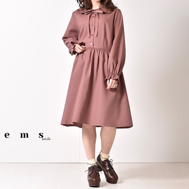 ︎﻿参戦服としてもおすすめ﻿------------------------------------﻿EU037522D003﻿襟フリルフレアワンピース﻿¥3500+tax﻿﻿﻿﻿﻿﻿﻿﻿﻿﻿﻿﻿﻿﻿﻿#emsexcite #エムズエキサイト﻿#ems #エムズ #emsexciteコーデ﻿#emsexcite好きと繋がりたい #お洒落さんと繋がりたい #プチプラ #プチプラコーデ  #可愛い #大学生 #高校生 #量産型 #大人ガーリー #大人カジュアル #着まわしコーデ #ピンク大好き  #ガーリー #エムズエキサイトコーデ #エムズコーデ #emsコーデ #spring  #春物 #新作 #newarrival