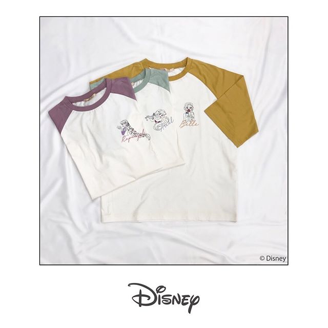 ︎﻿Disney design item﻿————————————————﻿EP052411C002﻿〈Disney Princess〉ラグランTEE﻿¥1900+tax﻿﻿﻿emsexciteからDisney Princessデザインの﻿ラグランTEEが登場！﻿Princessのイメージカラーに合わせたラグランデザインに﻿胸元のプリンセスがとってもキュート♡﻿﻿﻿﻿﻿﻿﻿#Disney #Disneyprincess #princess﻿#ディズニー #ベル #アリエル #ラプンツェル﻿#emsexcite #エムズエキサイト﻿﻿﻿