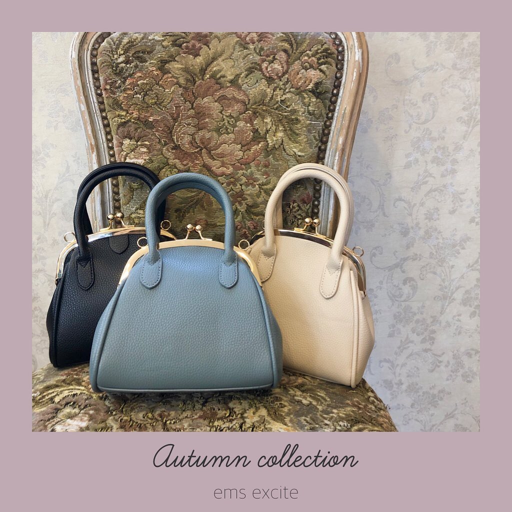 ︎きちんと感もあるガマグチバッグ小ぶりだけど必要な物はしっかり入る優秀ミニボストン————————————————EF056543B002ガマグチミニボストン¥2970 with tax※ショルダー付#emsexcite #エムズエキサイト#emsexciteコーデ #がま口 #ガマグチ#ボストンバッグ #ミニバッグ#新作 #秋物