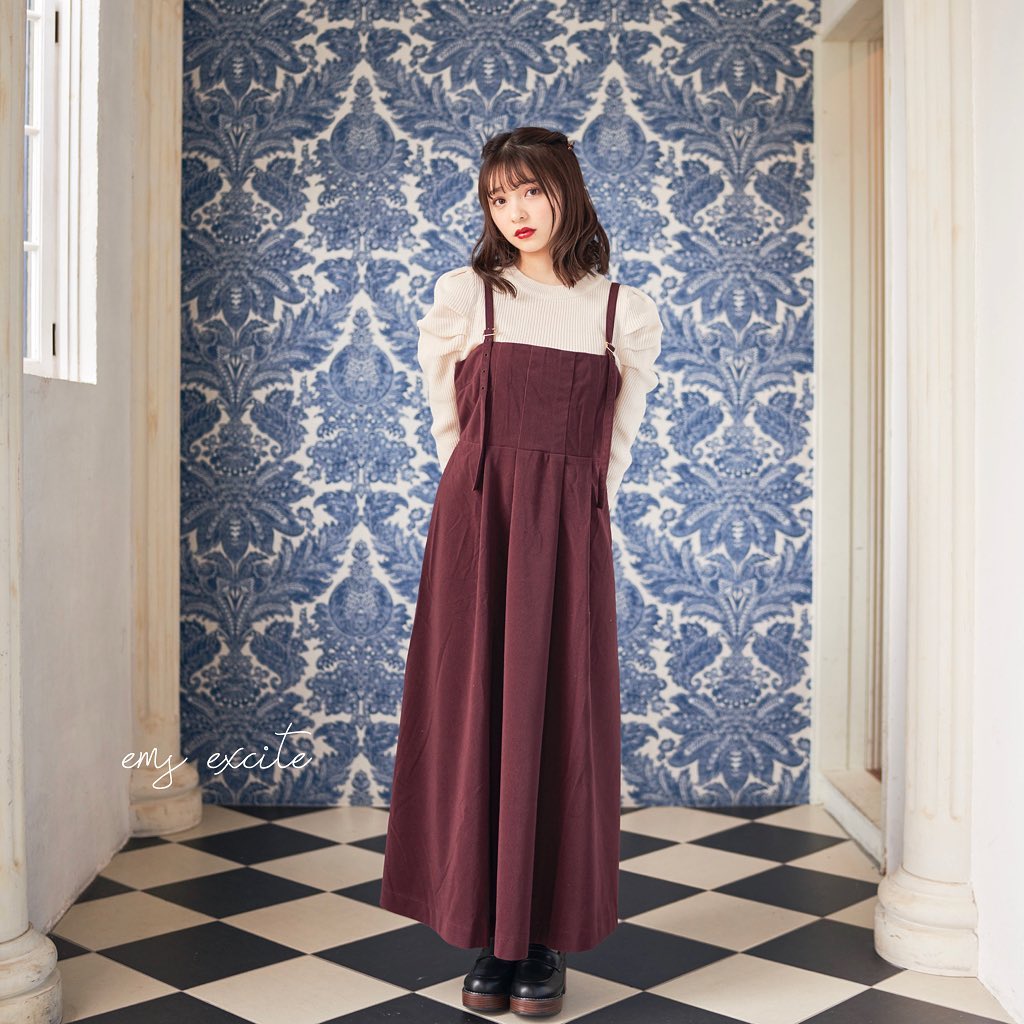 ︎﻿2020 Autumn Collection﻿﻿﻿﻿EF080012T003﻿パワショルリブニット﻿¥2,090 with tax  9月下旬﻿﻿EF055822T001﻿コーデュロイタックジャンスカ﻿¥3,850 with tax  9月上旬﻿﻿EF51242G001﻿ウッドヒールローファー﻿¥3,190  with tax﻿﻿﻿﻿#emsexcite #エムズエキサイト﻿#emsexcite2020autumn﻿#autumn #新作 #秋物