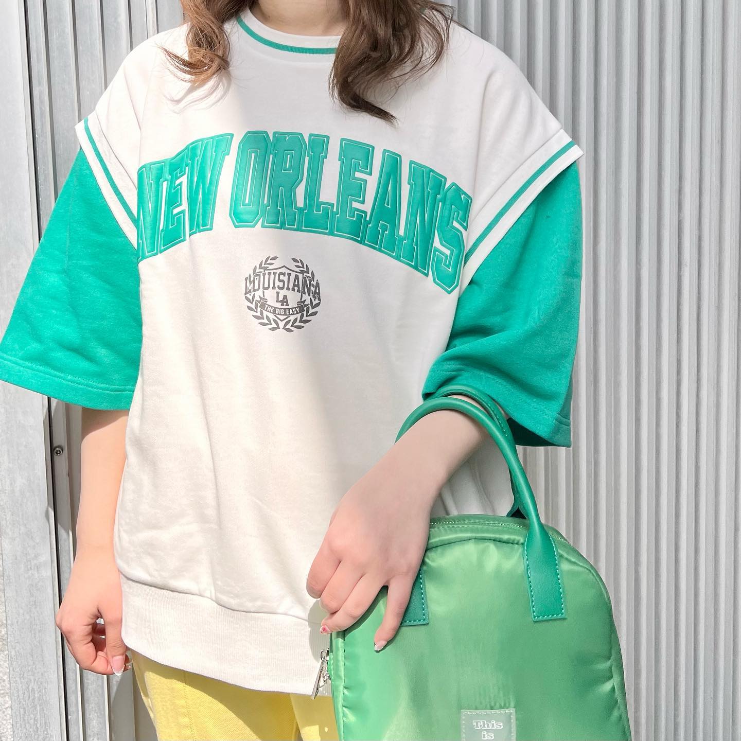 ♡店頭入荷中の新作トレーナー取り入れるだけで一気にスポーティーなコーデに️————————————————EM241511B010ベースボールトレーナー¥2750 with tax⁡⁡⁡#emsexcite #エムズエキサイト#emsexciteコーデ#ootd#code#春服#プチプラ#プチプラコーデ#春コーデ#新作#人気アイテム#スポーティーコーデ#スポーティー#トレーナー#トレーナー女子#カラーコーデ#カジュアルコーデ#オソロコーデ#韓国コーデ#韓国ファッション#きょこ#量産型#ライブ参戦#トレンドファッション#参戦服⁡⁡