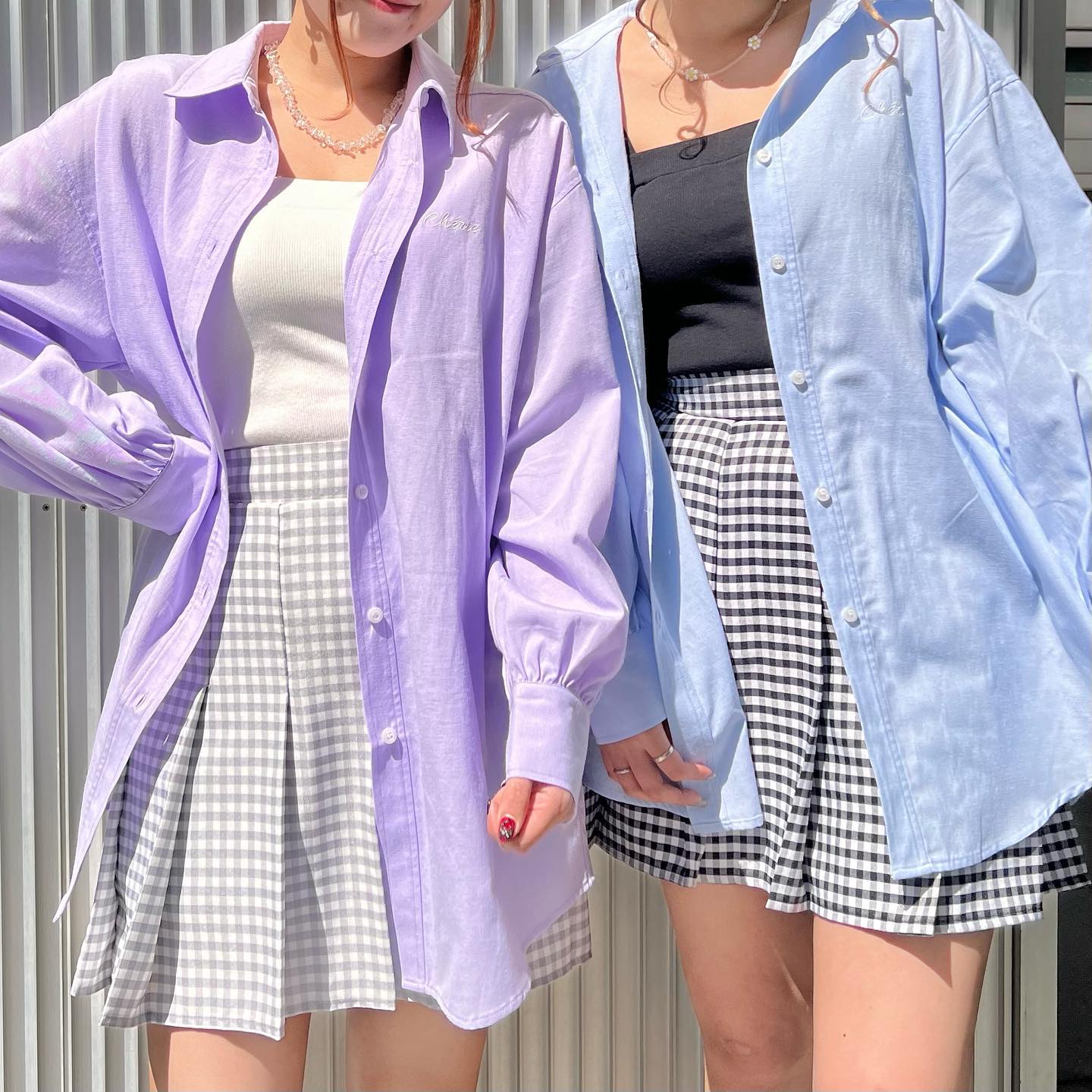 ♡今週入荷の新作カラーシャツオーバーサイズでゆるっと着こなせます胸元の刺繍がワンポイントです！————————————————EM280023T001ロゴ刺繍シャツ¥3190 with tax⁡#emsexcite #エムズエキサイト#emsexciteコーデ#ootd#code#春服#プチプラ#プチプラコーデ#春コーデ#新作#人気アイテム#カジュアルコーデ#シャツコーデ#カラーシャツ#カラーコーデ#シャツ着回し#オソロコーデ#韓国コーデ#韓国ファッション#きょこ#量産型#ライブ参戦#トレンドファッション#参戦服⁡⁡