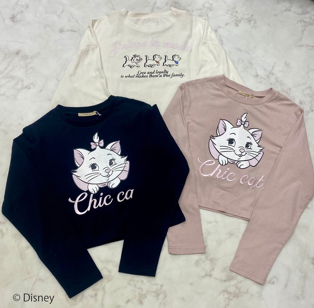 ⁡🩷 NEW ARRIVAL 🩷⁡＜ems excite＞ Disney Collection 第２弾🐈⁡⁡♡ EP452411G004Marie / BIGロンTEE ¥3,190（税込）⁡♡EP452411G005Marie / 刺繍ショートTEE ¥3,190（税込）⁡♡ EP452443G002Marie / フリルトート ¥3,850（税込）⁡♡ EP452443G001Marie / エコBAG ¥3,190（税込）⁡⁡⁡一部店舗のみ入荷⁡⁡#Disney #ディズニー　#マリーちゃん　#marie #emsexcite #エムズエキサイト #emsexciteコーデ#カーゴスカート　#スカート　#スカートコーデ　#ミニスカート　#韓国ガーリー　#韓国っぽコーデ#高見えコーデ #プチプラ高見えコーデ #高見えファッション#大人ガーリー #大人ガーリーコーデ #フレンチガーリー #ガーリーファッション #ガーリーコーデ　#トートバッグ　#バック　#オソロコーデ#トレンドファッション #トレンドコーデ #トレンドアイテム