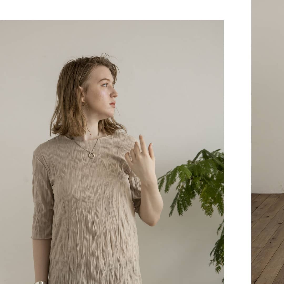 ▷ワッシャーロングワンピース¥7,500+taxivory/black/beige#kari&lili#カウリアンドリィリィ#カウリ#ワンピース#ロングワンピース#ワッシャーワンピース#ロングワッシャー#大人めワンピ#ワンピコーデ#ワンピスタイル#韓国コーデ#韓国ファッション#韓国#大人コーデ#大人スタイル#fashion