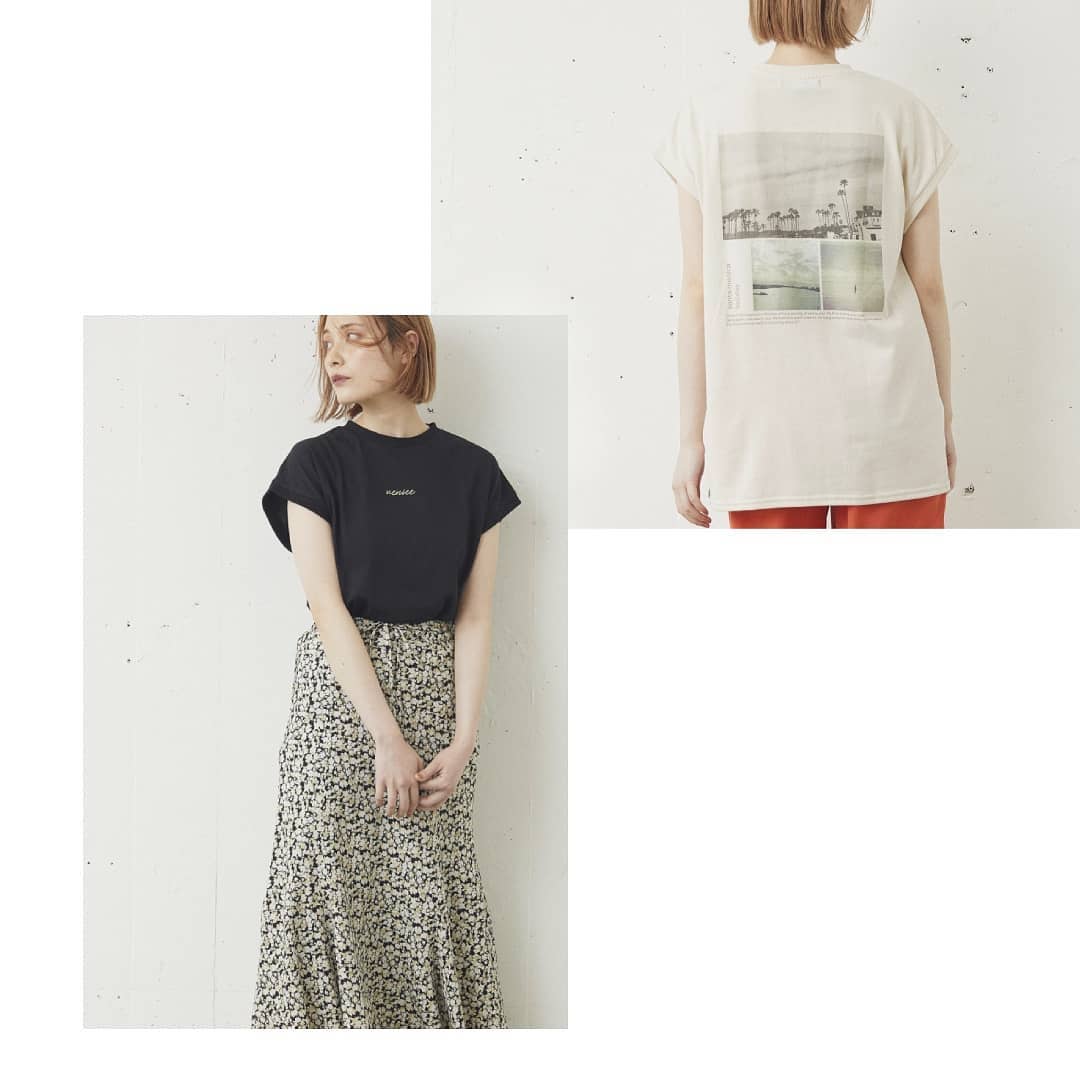 .USAコットンTシャツ￥2,700＋taxwhite/ivory/blackｵﾝﾗｲﾝｽﾄｱ限定ｱｲﾃﾑ夏間違いなく使える定番カットソー！フロントはシンプルなロゴで合わせやすく、バックプリントは目を引くデザインなので後ろ姿もお洒落です！USAコットンを使用しております◎◆USAコットンの特徴糸自体のやわらかさを生かした肌触りが特徴。 洗濯を重ねても生地の劣化が少なく、ソフトな風合いが持続します。通常の綿よりも吸汗速度が30％、吸湿性が25％アップし、 ムレにくく爽やかな着用感で夏は特におすすめの素材です。#kivi_official#キヴィ#kivi#大人ファッション#大人カジュアル#ootd#kivi_ootd#カットソー#USAコットン#ロゴTee#プリントTee#20代コーデ#30代コーデ#大人コーデ#fashion#wear#オンオフ#ニューノーマル