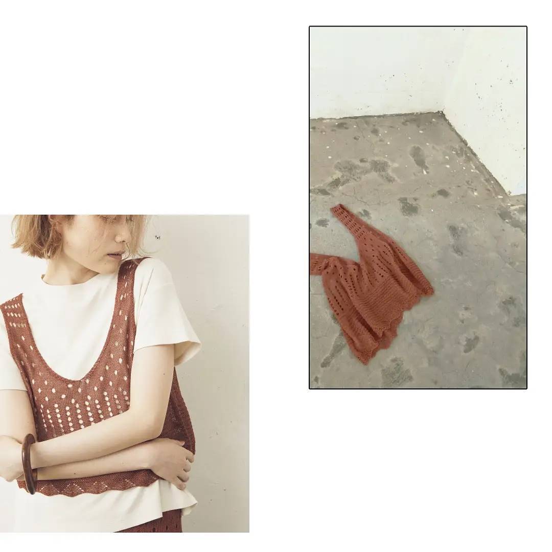 【sale!】50%OFFかぎ針ﾆｯﾄﾋﾞｽﾁｪ￥3,190⇒￥1,595Orange/Black/Beige【sale!】50%OFFかぎ針ﾆｯﾄｽｶｰﾄ￥4,290⇒￥2,145Orange/Black/Beige色々なﾊﾟﾀｰﾝで構成されたかぎ編みｱｲﾃﾑ。別々の着用も可能ですがｾｯﾄｱｯﾌﾟで着ていただくとさらにお洒落感も増して可愛いです！ﾋﾞｽﾁｪのｲﾝﾅｰは定番のﾌﾞﾗｳｽ・ｶｯﾄｿｰはもちろん、より大人めに決まるﾆｯﾄﾀﾝｸやｼｱｰﾄｯﾌﾟｽ合わせもおすすめ！#kivi_official#キヴィ#kivi#kivi2021ss#大人ファッション#大人カジュアル #ootd#kivi_ootd#セットアップニット#大人セットワンピ#かぎ針#ニットビスチェ#ニットスカート#かぎ針スカート#かぎ針ビスチェ#20代コーデ#30代コーデ#大人コーディネート#fashion#wear#オンオフ#ニューノーマル