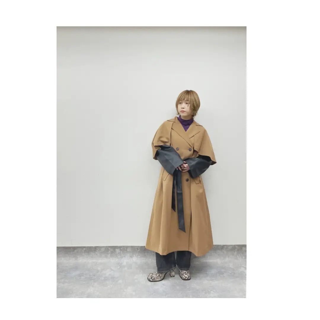 【instalive紹介アイテム】バリアスケープトレンチコート￥7,900＋taxbeige/green昨年即完だったバリアストレンチが、デザインや配色新たに今年も登場！ケープデザインで今年らしいシルエットです◎前をしばって着て頂くとよりケープのデザインが際立ち、素敵です！#kivi#kivi_official#kivi_2021aw#kivi_ootd#ootd#fashion#wear#オンオフ#ニューノーマル#大人ファッション#大人スタイル#トレンチ#トレンチコート#バリアストレンチ#バリアスケープトレンチコート#トレンチコーデ#トレンチスタイル#デザイントレンチ#秋コーデ#秋冬コーデ