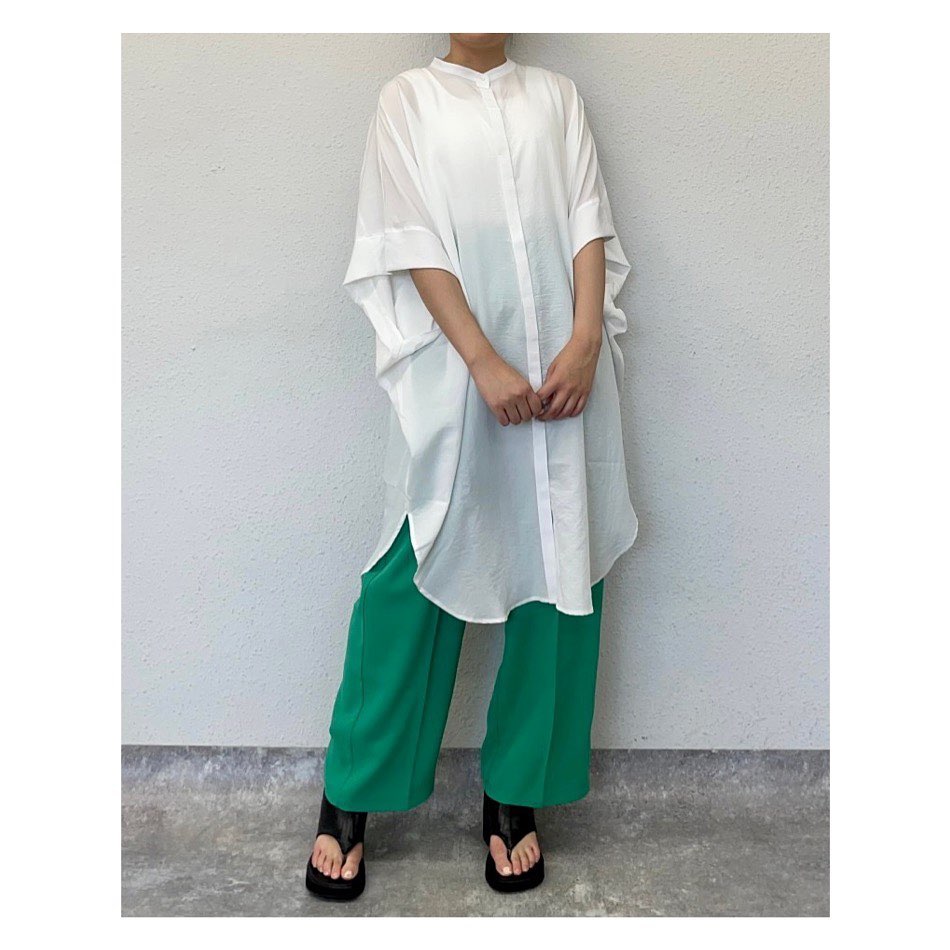 ⁡⁡⁡カラータックパンツ￥4,290 taxinécru / green / blue / black品番：KA334832T002⁡⁡使い勝手抜群でデイリーユースにぴったりなカラータックパンツゆとりのあるシルエットで着心地抜群で合わせやすいトレンドカラーを加えたカラー展開でカラーコーデがが楽しくなるアイテム⁡⁡⁡#kivi#kivi_official #kivi_ootd#ootd#大人コーデ #大人スタイル #20代コーデ #30代コーデ #大人のプチプラ#お洒落好きの方と繋がりたい #トレンドアイテム　#カラータックパンツ　#カラーパンツ　#タックパンツ　#パンツ