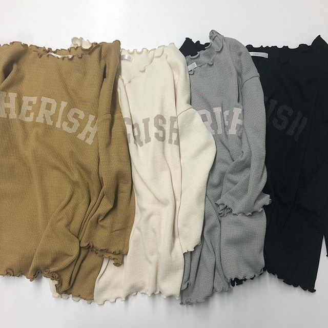 .【new arrival】.?RE941511B005ロゴptメロウTee▷¥1,900+tax(店舗入荷中).∥color∥yellow / white / grey / black..#retrogirl#newarrival#fashion#spring#tops#レトロガール#カジュアル#カジュアルアイテム#プチプラ#プチプラアイテム#プチプラファッション#プチプラコーデ#メロウt#ロゴt