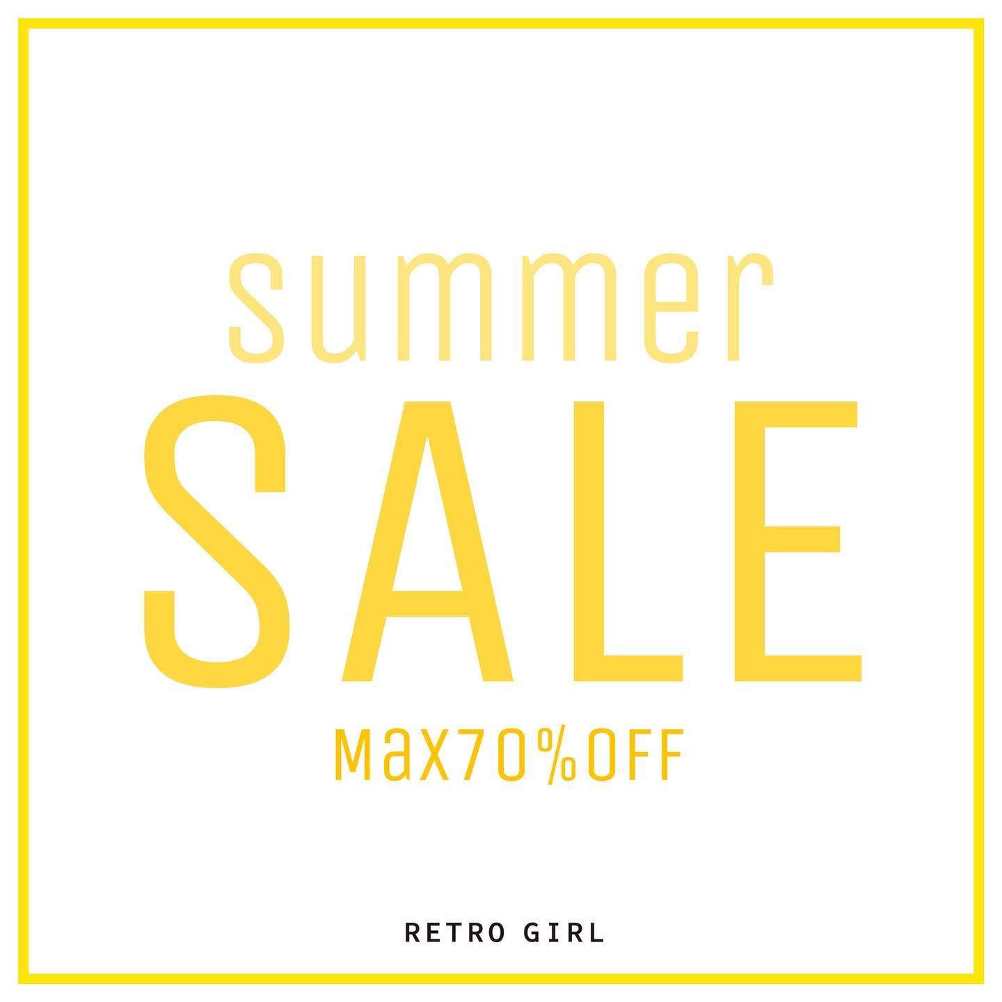 .【 SALE ︎ more price down 】各店舗でさらにprice down #retrogirl_sale