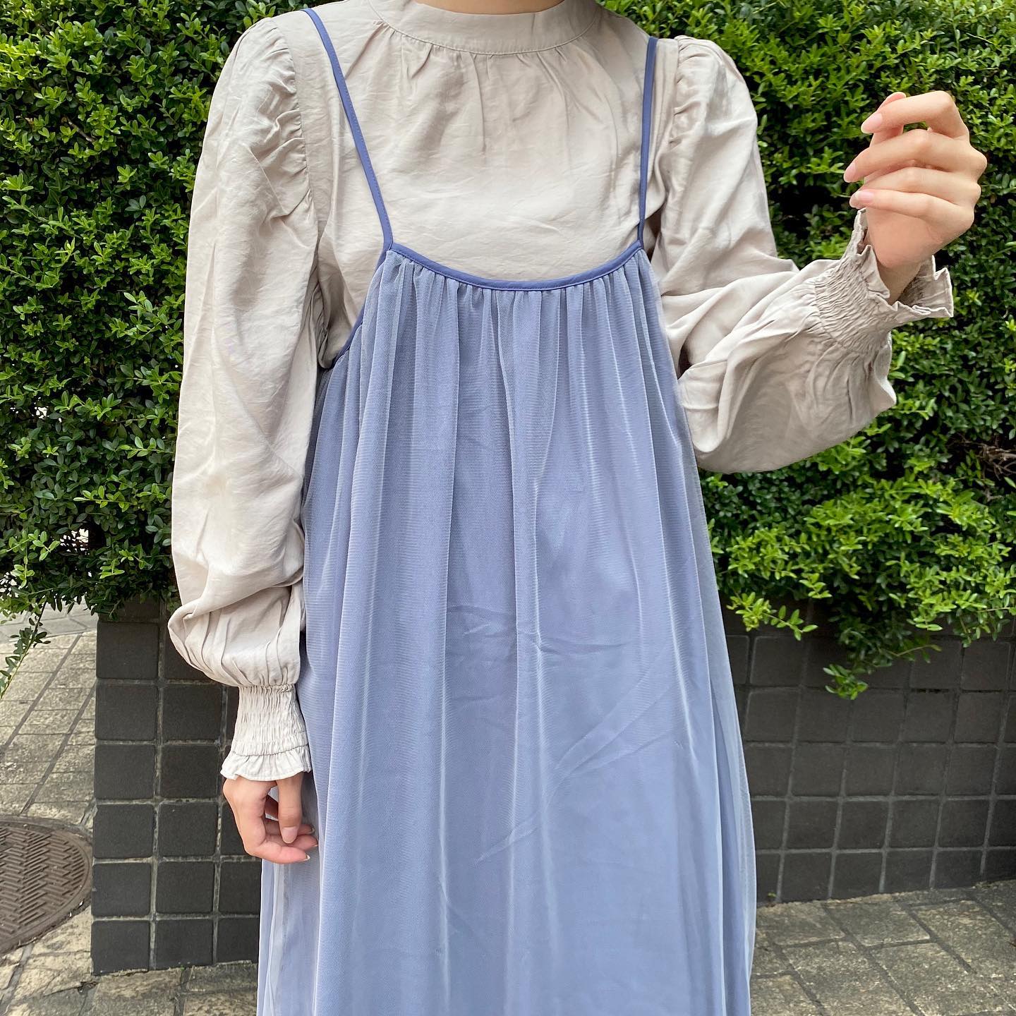 New Arrival Rfbﾘﾎﾞﾝﾘﾊﾞｰｷｬﾐop 3 500 Tax 店舗今週入荷 オンライン近日入荷予定 Color L Beige Blue Black Retrogirl Ootd レトロガール レトロガールコーデ トレンドファッション プチプラコーデ バックリボン キャミワンピ リバーシブル