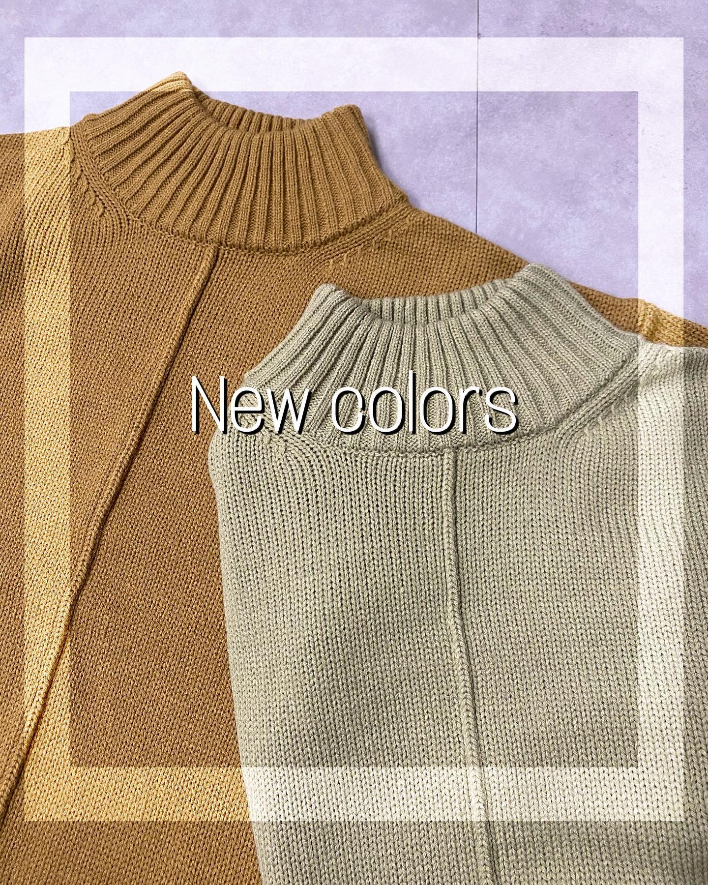.【new color】﻿﻿?RW080012B003 ｱｳﾄﾘﾝｷﾝｸﾞHNﾆｯﾄ▷¥2,900+tax﻿﻿∥color∥﻿ karashi / khaki?RW037512B001 Fﾚｲﾔｰﾄﾞﾊﾞｯｸﾘﾎﾞﾝﾆｯﾄ▷¥2,900+tax﻿﻿∥color∥﻿ karashi(店舗今週入荷.オンライン近日入荷予定)?RW080012B005 2WAYﾀﾞﾒｰｼﾞﾆｯﾄ▷¥2,900+tax﻿﻿∥color∥﻿ D blue(店舗来週入荷.オンライン近日入荷予定)∥staff∥ 150㎝ ららぽーと横浜店 @retrogirl_yokohama #retrogirl_ootd#レトロガール#レトロガールコーデ#トレンドファッション#プチプラコーデ#アウトリンキング #ハイネックニット #バックリボン #レイヤード#ダメージニット #2wayニット #マスタード #ブルー#秋コーデ #冬コーデ