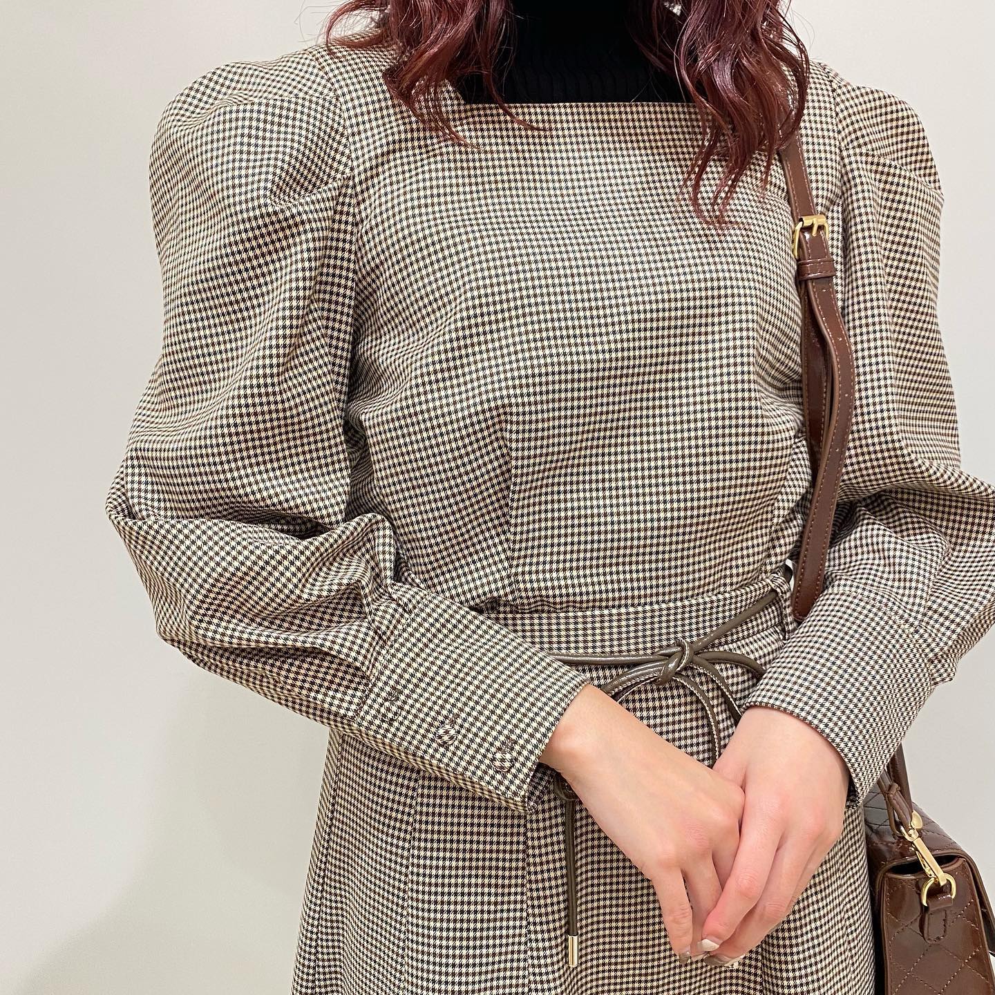 new arrival】﻿﻿﻿🏷RU037523G001 ﾁｪｯｸﾛﾝｸﾞｶﾌｽBL▷¥2,900+tax﻿(店舗今週 