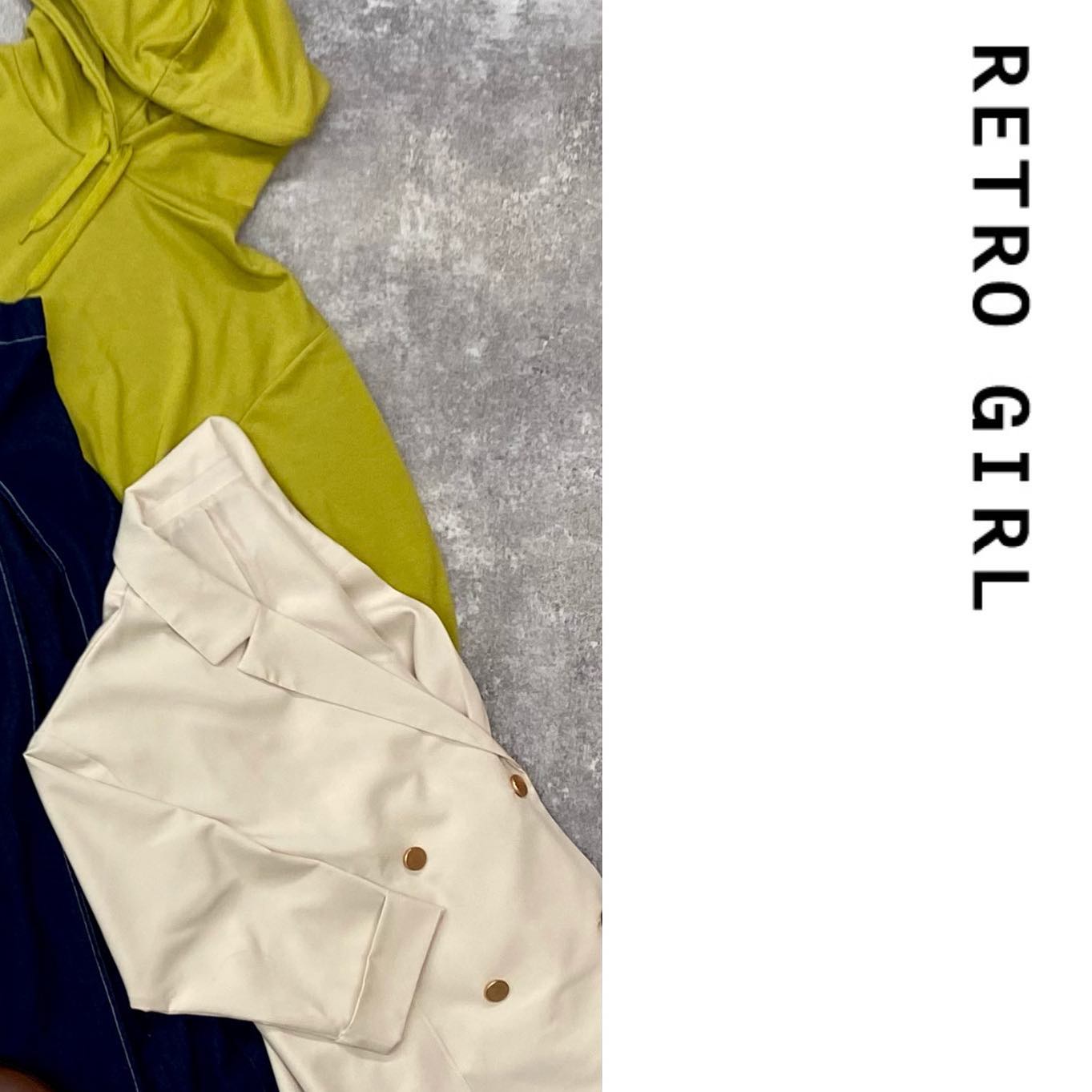 coming soon...#retrogirl_ootd#レトロガール#レトロガールコーデ#トレンドファッション#プチプラコーデ#春カラー #春コーデ #2021ss#マスタードカラー