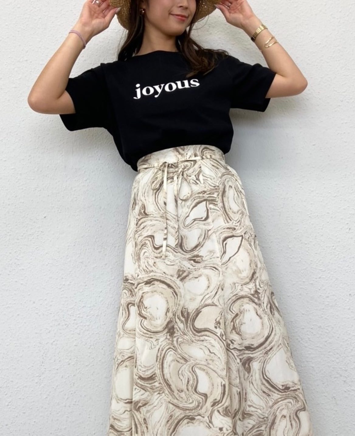 4/21ｲﾝｽﾀﾗｲﾌﾞでも紹介中【New arrival】﻿﻿? RM141511B003 ｱｿｰﾄﾛｺﾞﾚｷﾞｭﾗｰTee▷¥2,090(税込)(店舗今週入荷.オンライン近日入荷) ﻿∥color∥﻿ white（green） / black / red / Lblueｼﾝﾌﾟﾙにﾛｺﾞを楽しめる一枚上からｸﾛｼｪｶｰﾃﾞやｼｬﾂﾜﾝﾋﾟもおすすめ#retrogirl_ootd#レトロガール#レトロガールコーデ#トレンドファッション#プチプラコーデ#ロゴ #ロゴt #チビt #シンプルtシャツ #マーメイドスカート #マーブル #麦わら帽子 #リゾートコーデ #大人コーデ #夏カラー #夏コーデ #2021ss