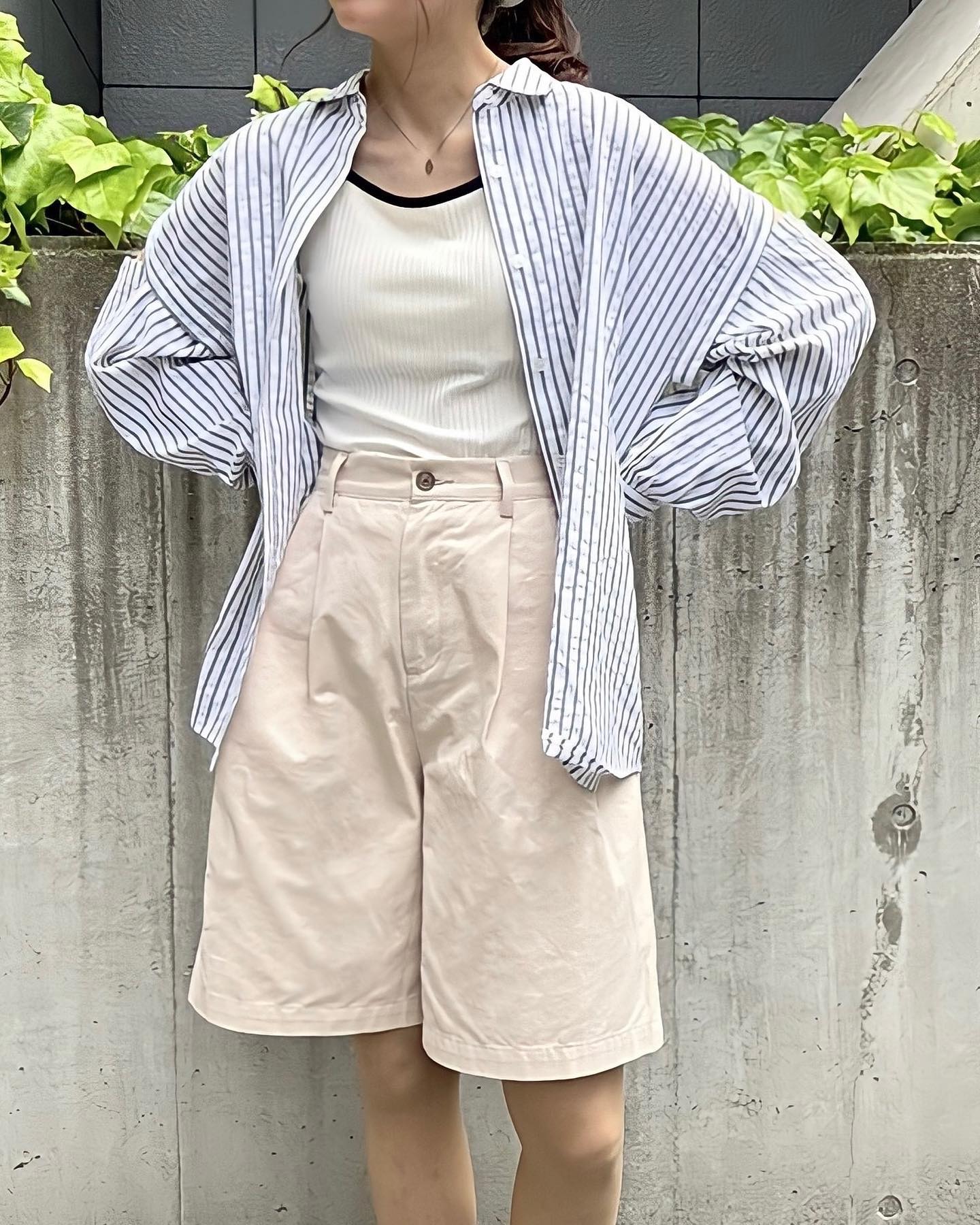 new arriva】🏷 RS219432B002ツイルタックショートパンツ▷¥2,750(税込)(店舗今週