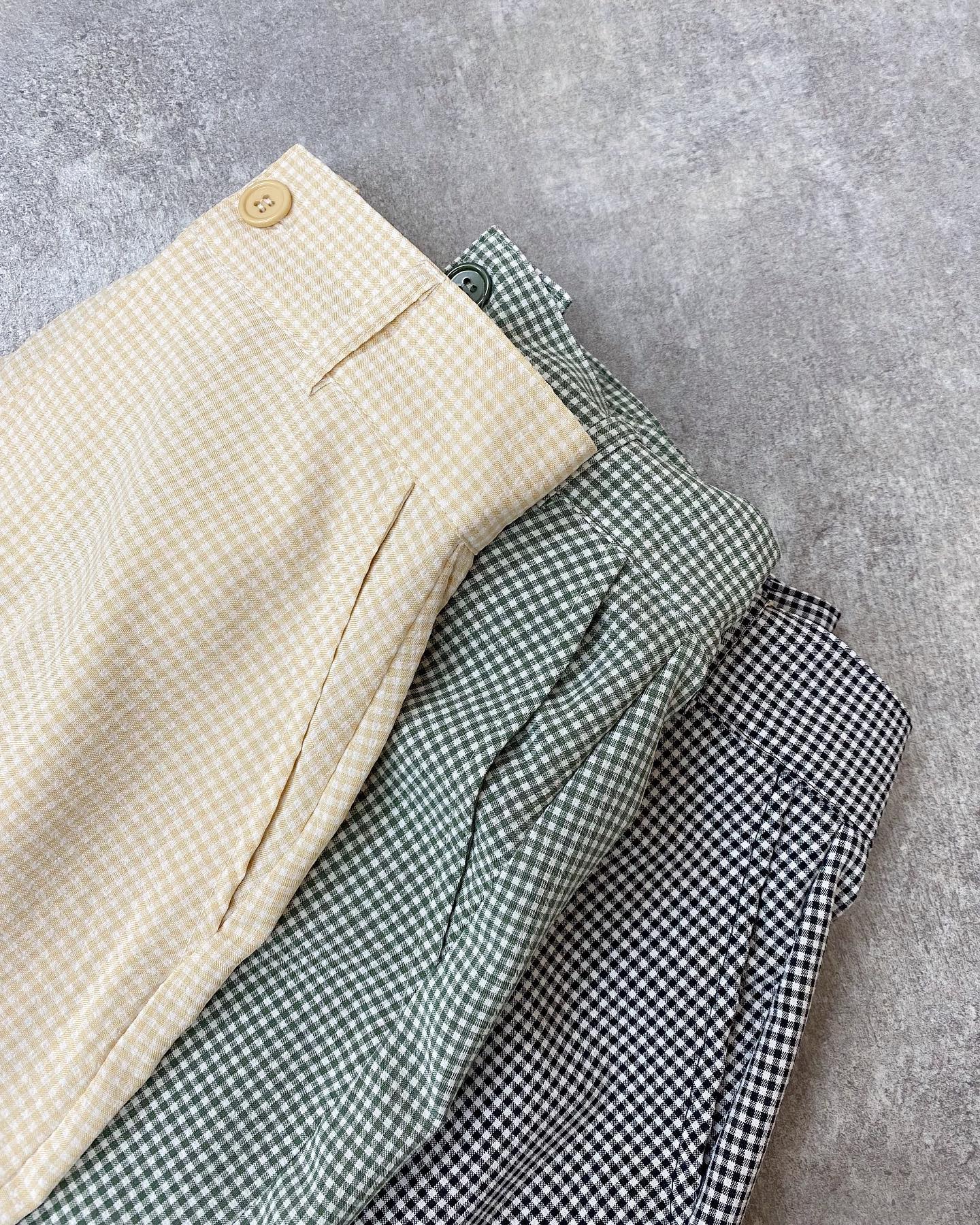 【new arrival】⁡? RM256631B003ｷﾞﾝｶﾞﾑﾁｪｯｸｽｶｰﾄ▷¥3,190(税込)(店舗今週入荷.ｵﾝﾗｲﾝ近日入荷)⁡brown / green / black#retrogirl_ootd #レトロガール #レトロガールコーデ #プチプラアイテム #プチプラファッション #プチプラコーデ #春アイテム #春コーデ #トレンドアイテム #トレンドファッション #カラーコーデ #カラーアイテム #カラーファッション #ギンガムチェック #チェックコーデ#スカートコーデ