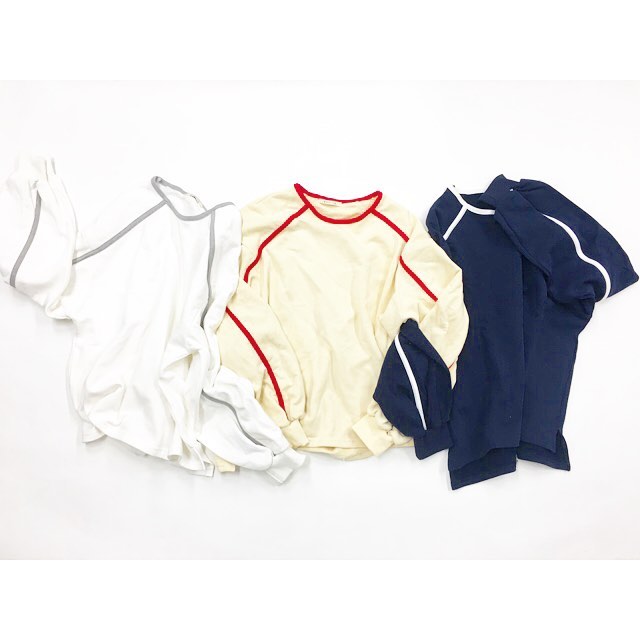 .▼RETRO BOY▼.line set up¥4,990+tax.white/ivory/navy/3color....※ボトムとセット商品です。.#retroboy#retrogirl#casual#pants#スポーツmix#トレーナー#セットアップ