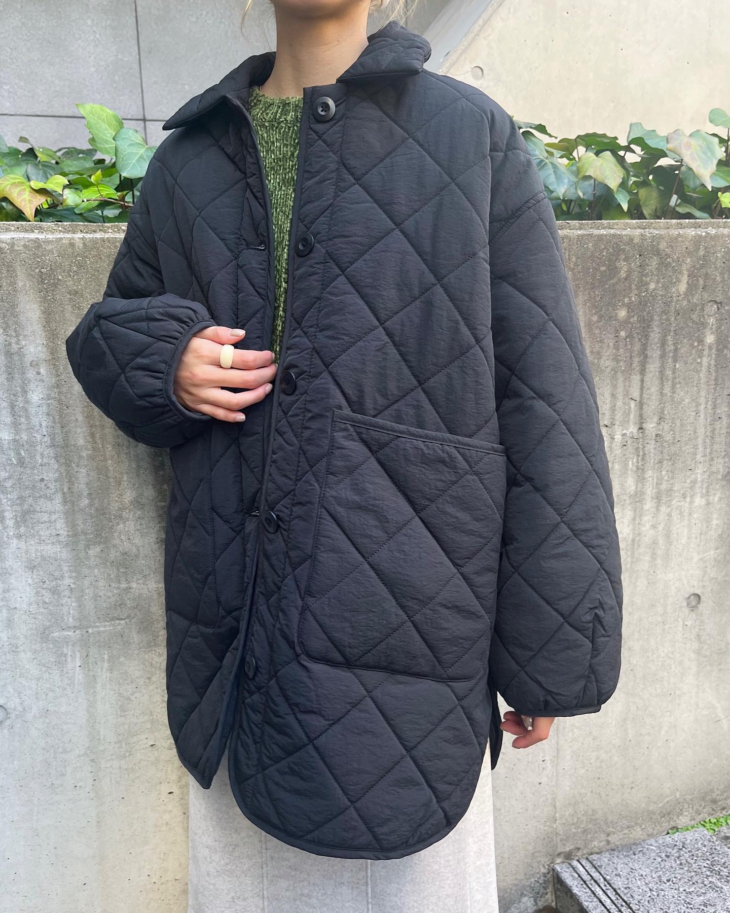 【 new arrival 】⁡⁡?️ RW234821T0012wayｷﾙﾃｨﾝｸﾞｼﾞｬｹｯﾄ ¥5,390（税込）⁡white / green / black⁡⁡（店舗入荷中/ｵﾝﾗｲﾝ近日入荷）⁡⁡⁡⁡#retrogirl_ootd #レトロガール #レトロガールコーデ #プチプラアイテム #プチプラファッション #プチプラコーデ  #秋アイテム　#秋カラー　#ジャケット　#キルティング　#キルティングジャケット