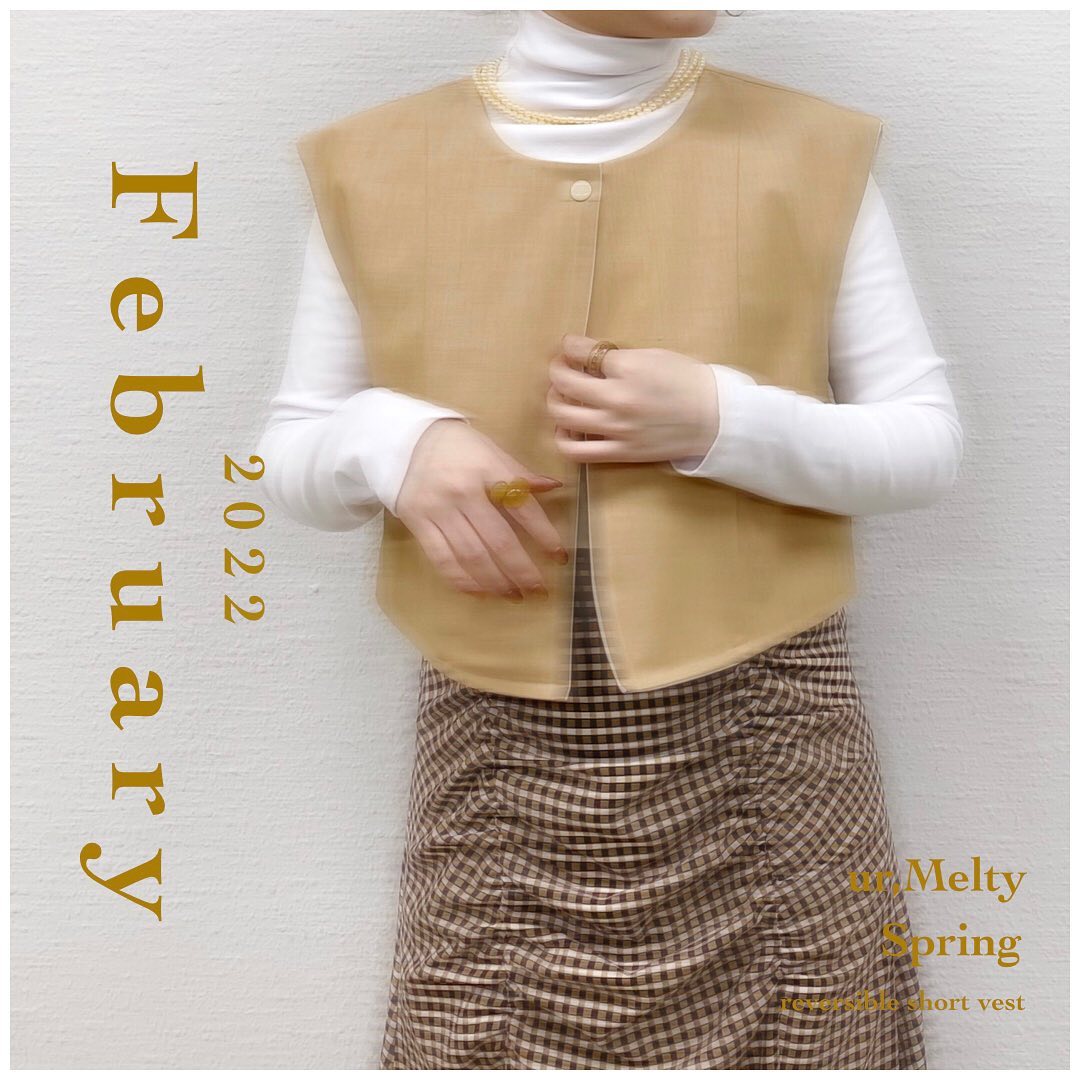 " hello February ! "⁡————————— ur,Melty   2022 SPRING  COLLECTION—————————⁡?PRAIRIE GARDEN?⁡より自由にポジティブに心地よく装う楽しさと軽やかさで心ときめくシーズンを??⁡⁡⁡⁡2月の新作入荷お楽しみに...♡ ⁡⁡⁡⁡ #urmelty #ユアメルティ #2022spring #urmelty2022ss #February