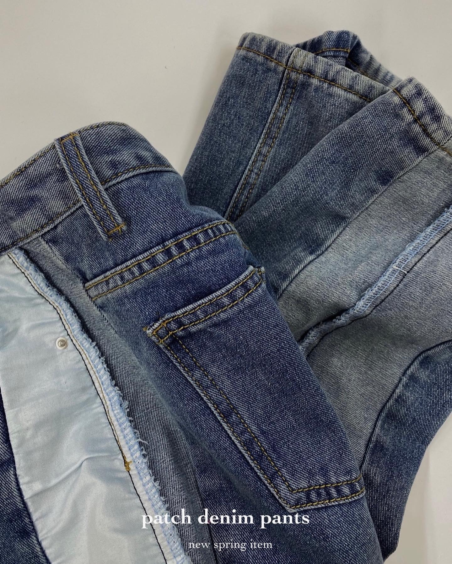 " new item "⁡︎パッチデニムパンツ ¥4,290⁡⁡取り扱い店舗、オンライン入荷中です。⁡⁡⁡  ⁡⁡⁡ #urmelty #ユアメルティ #デニム #デザインデニム #デニムコーデ #デザインデニムコーデ #ミュールコーデ #ピンクコーデ  #デニムアイテム #ホワイトアイテム #カジュアルコーデ #カジュアルアイテム #ガーリーコーデ #ガーリーアイテム #春アイテム #春コーデ #韓国っぽ #韓国っぽコーデ #韓国ファッション #韓国風 #コリヨジャ #オトジョ #大人女子 #オトジョコーデ