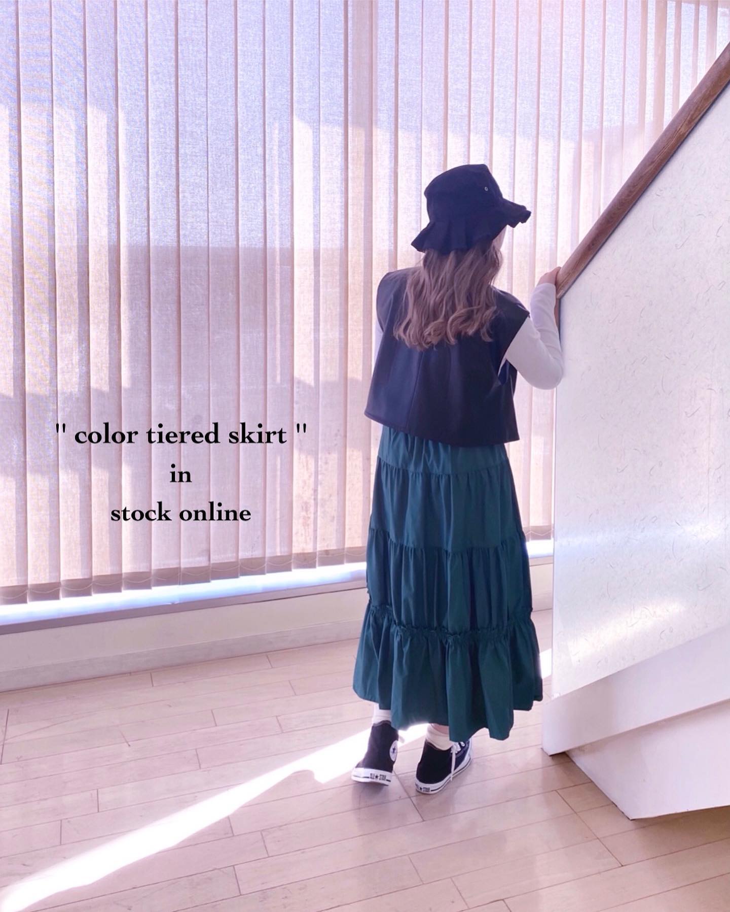 " color tiered skirt " in stock online .⁡⁡︎カラーティアードスカート ¥3,850⁡⁡オンライン、ZOZOTOWNに入荷致しました。⁡少量のみの入荷となりますので、お早めにご覧下さいませ。⁡⁡⁡⁡  ⁡⁡ #urmelty #ユアメルティ #スカート #ティアードスカート #カラースカート #デザインスカート #スカートコーデ #カラースカートコーデ #ティアードスカートコーデ #デザインスカートコーデ  #ホワイトコーデ #グリーンコーデ #ブラックコーデ #ガーリーコーデ #ガーリーアイテム #春アイテム #春コーデ #韓国っぽ #韓国っぽコーデ #韓国ファッション #韓国風 #コリヨジャ #オトジョ #大人女子 #オトジョコーデ