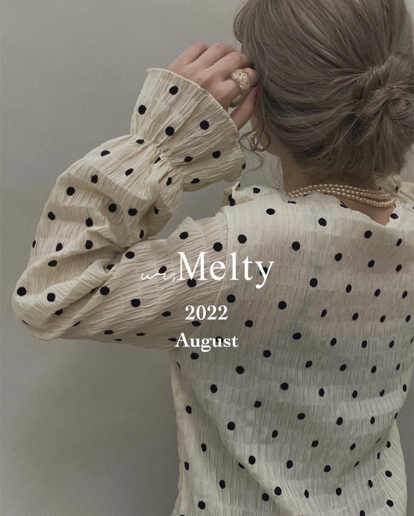 " ur,Melty  2022  August "⁡⁡Begin preparations for early autumn...⁡⁡⁡初秋の準備を始めます…♡⁡⁡_______________________________________⁡⁡⁡August  of " ur,Melty " ⁡⁡8月の入荷もお楽しみに⁡ ⁡ ⁡   #urmelty #ユアメルティ #August #earlyautumn