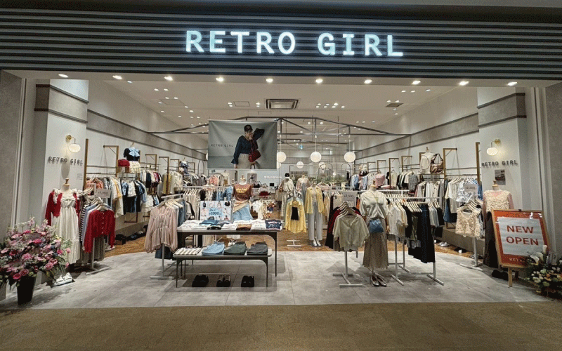 「レトロガールmozoワンダーシティ店」がオープンしました